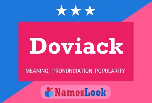 Doviack 名字海报