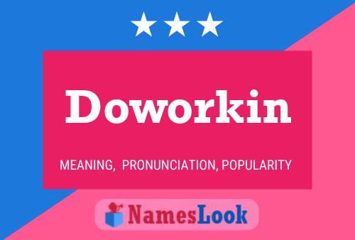 Doworkin 名字海报