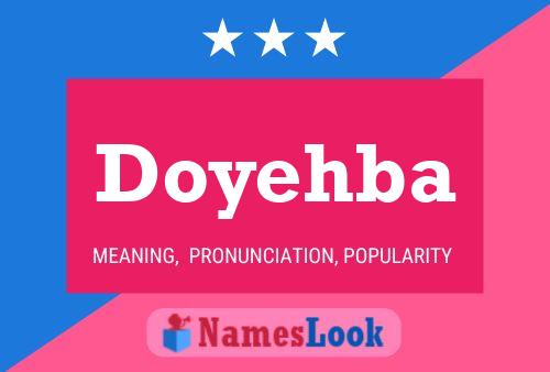 Doyehba 名字海报