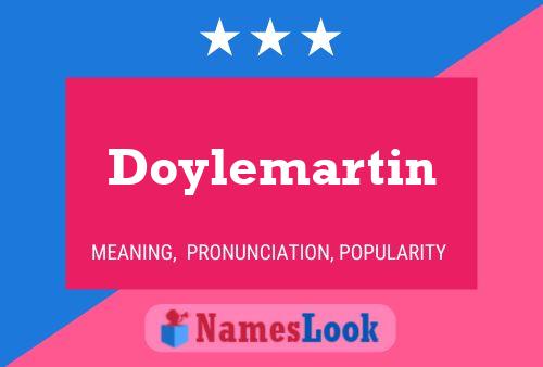 Doylemartin 名字海报