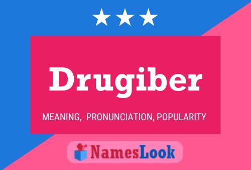 Drugiber 名字海报