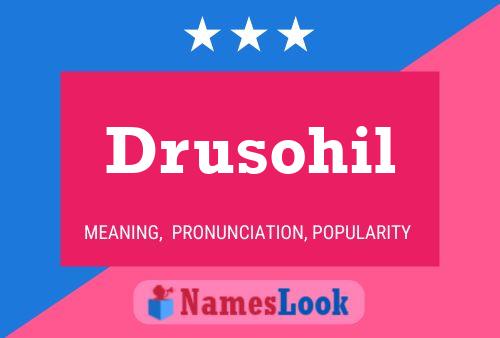 Drusohil 名字海报