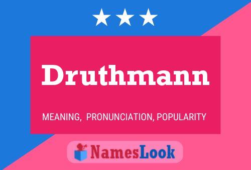 Druthmann 名字海报