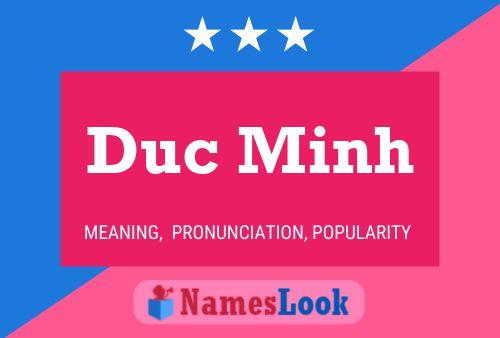 Duc Minh 名字海报