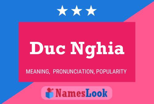 Duc Nghia 名字海报