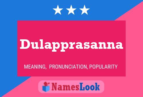 Dulapprasanna 名字海报