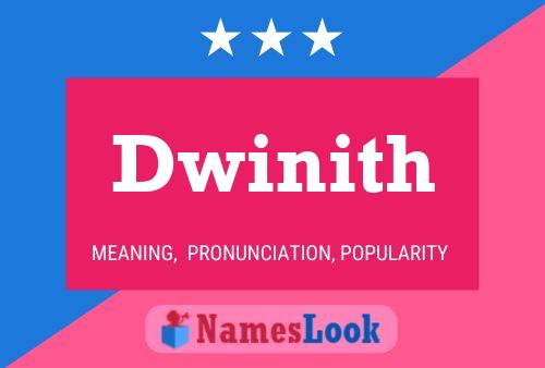 Dwinith 名字海报