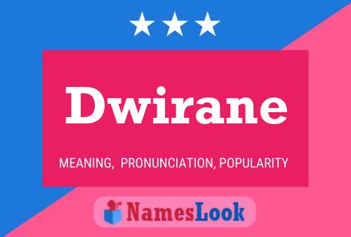 Dwirane 名字海报