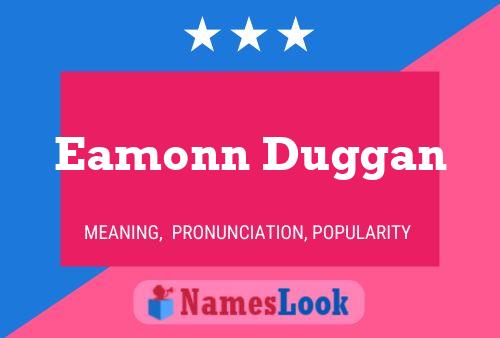 Eamonn Duggan 名字海报