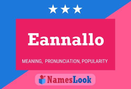 Eannallo 名字海报