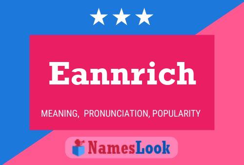 Eannrich 名字海报