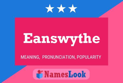 Eanswythe 名字海报