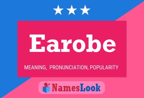 Earobe 名字海报