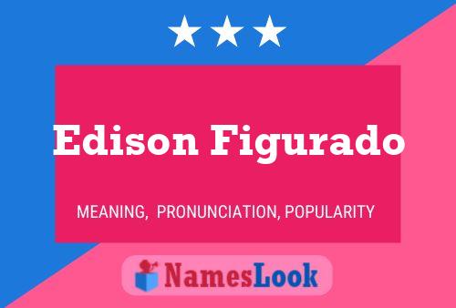 Edison Figurado 名字海报