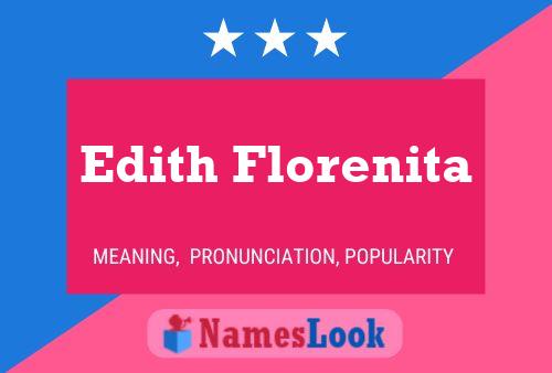 Edith Florenita 名字海报