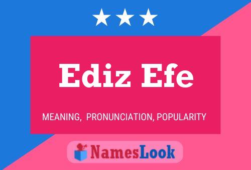 Ediz Efe 名字海报