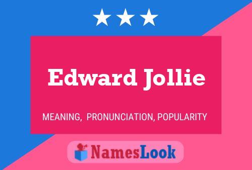 Edward Jollie 名字海报