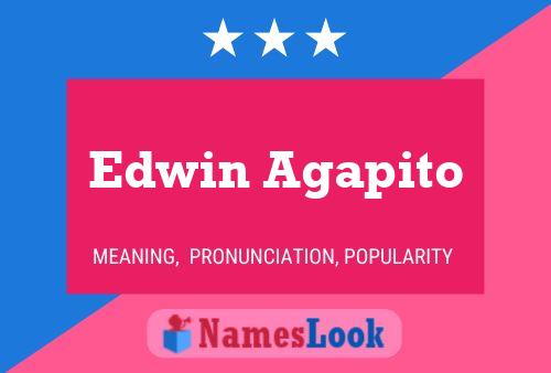 Edwin Agapito 名字海报