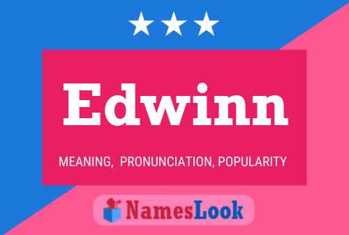 Edwinn 名字海报