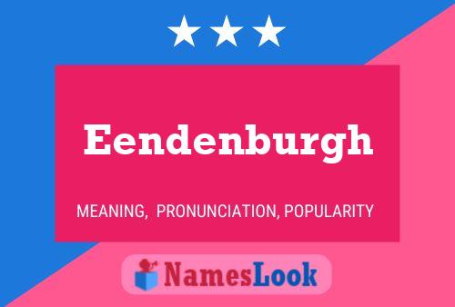 Eendenburgh 名字海报