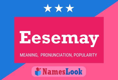 Eesemay 名字海报