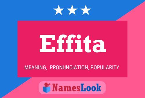 Effita 名字海报