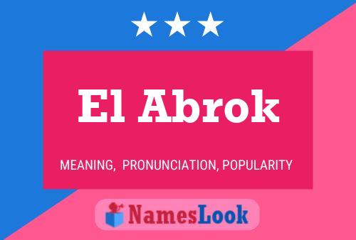 El Abrok 名字海报