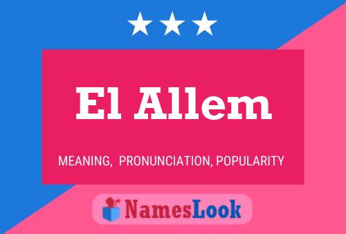 El Allem 名字海报