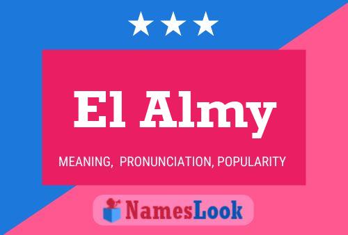 El Almy 名字海报