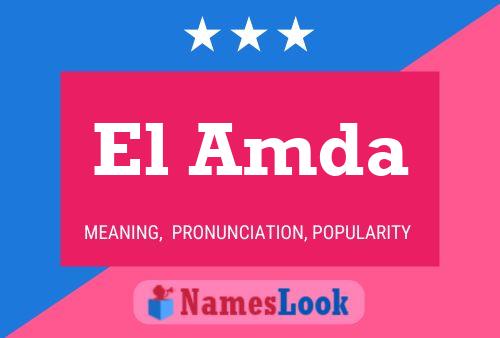 El Amda 名字海报