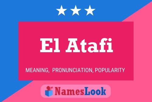 El Atafi 名字海报