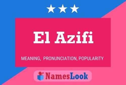 El Azifi 名字海报