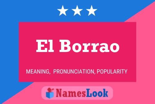 El Borrao 名字海报