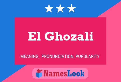 El Ghozali 名字海报