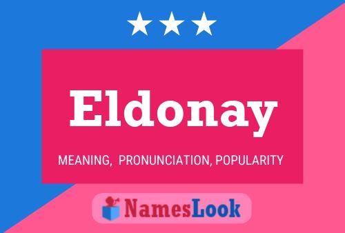 Eldonay 名字海报