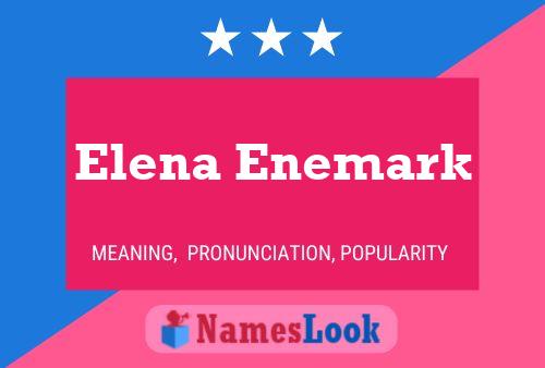 Elena Enemark 名字海报