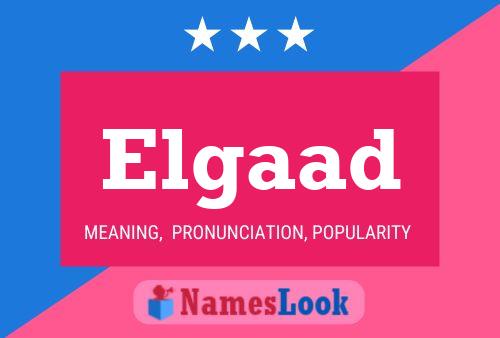 Elgaad 名字海报