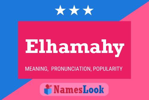 Elhamahy 名字海报