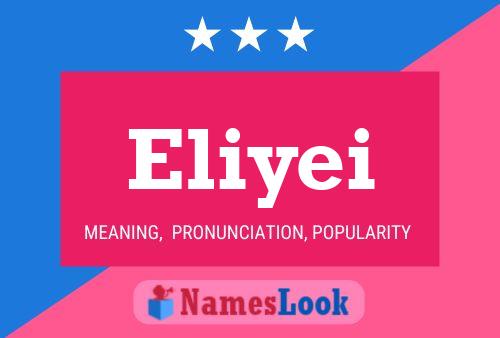 Eliyei 名字海报