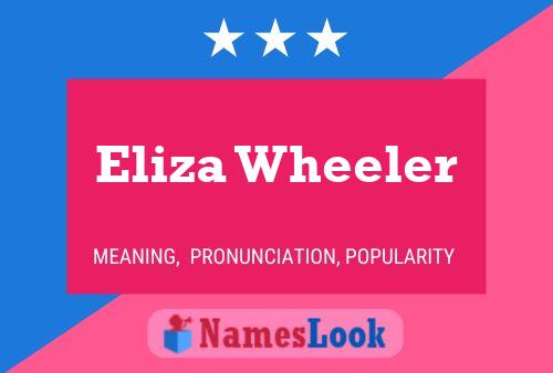 Eliza Wheeler 名字海报