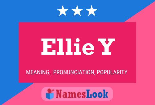 Ellie Y 名字海报