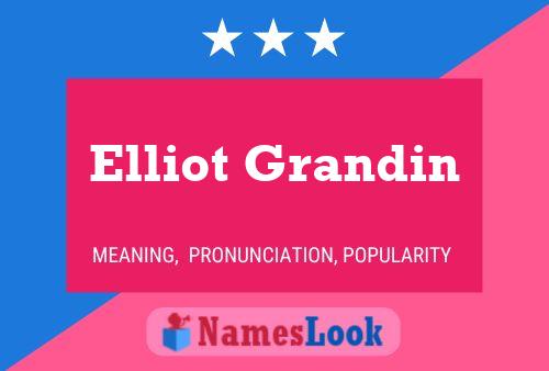 Elliot Grandin 名字海报