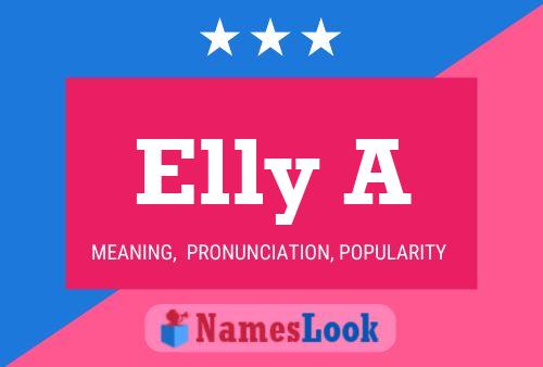 Elly A 名字海报