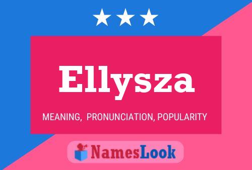 Ellysza 名字海报