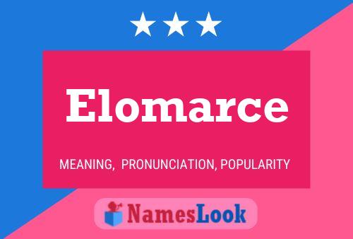 Elomarce 名字海报