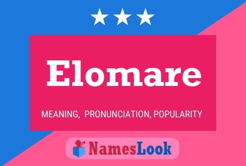 Elomare 名字海报