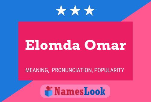 Elomda Omar 名字海报