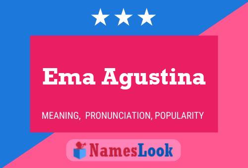 Ema Agustina 名字海报