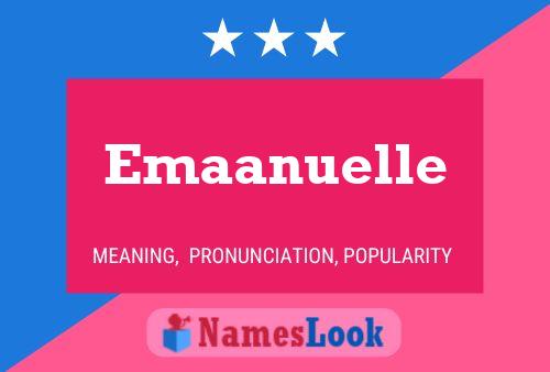 Emaanuelle 名字海报