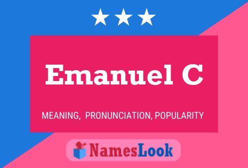 Emanuel C 名字海报